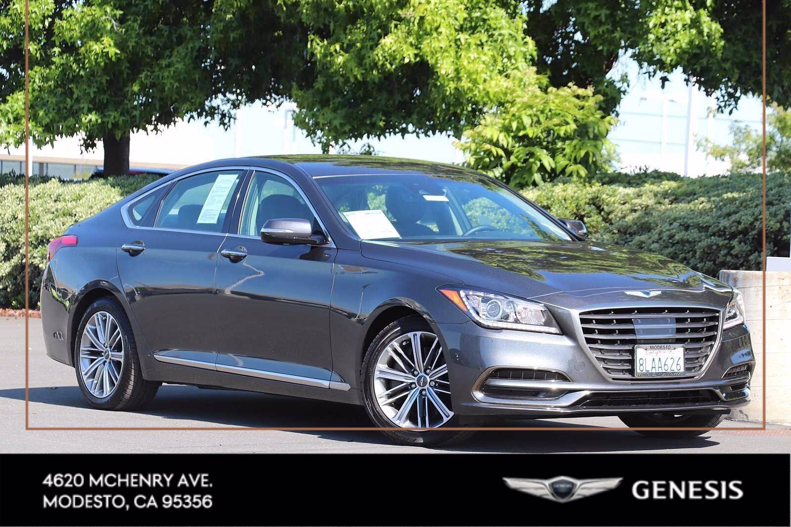 Pre-Owned 2019 Genesis G80 3.8L 4dr Car in Modesto #HU6008 | Modesto Mazda